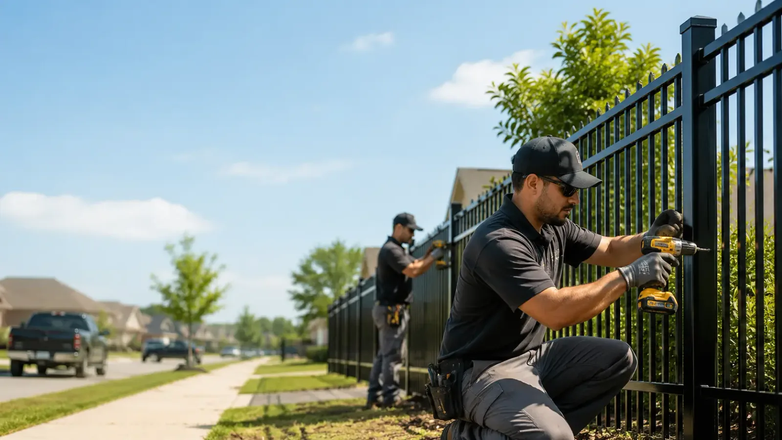 Metal Fence Installation in Benzonia, MI